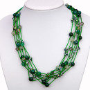 Special price: Multi strand necklace agate/aventurine...