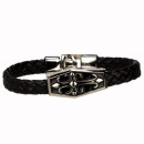 Modisches Armband, Schwarz