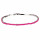 Modisches Stretcharmband, Silber-Rosa