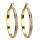Creolen Sand, 50mm, 5mm, Gold