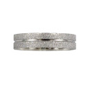 Edelstahlring Silver Sand, Set Gemischte Box:...