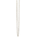 necklace Rolo, 89cm, 2,6mm, light silver