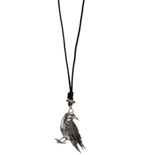 Lange Modekette mit Anhänger Vogel, 80cm - nur noch 2 Stück!