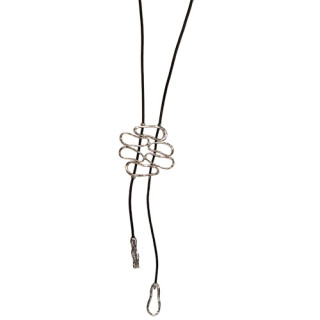 Lange Modekette mit Anhänger, 80cm