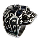 Ring for biker from stainless steel, Size 20 Size 22