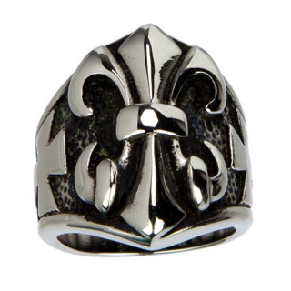 Ring for biker from stainless steel, Size 20 Size 20