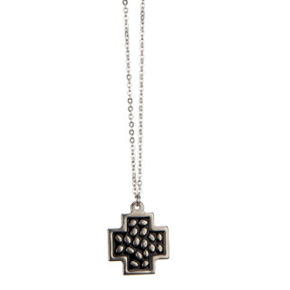 Stainless steel necklace with pendant