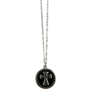 Stainless steel necklace with pendant