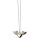 Stainless steel necklace with pendant