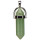 Anhänger Pendel, 40x8mm, Grüner Aventurin