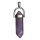 Anhänger Pendel, 40x8mm, Amethyst