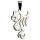 Stainless steel pendant, silver - only 10pcs left!