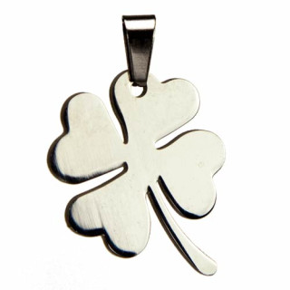 Stainless steel pendant, silver