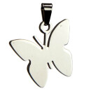 Stainless steel pendant, silver