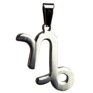 Stainless steel pendant, silver