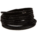 Bracelet PU, 40x2cm, black