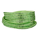 Bracelet PU, 40x2cm, light green