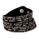 Bracelet PU, 40x2cm, black
