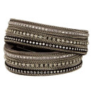 Bracelet PU, 40x2cm, gray