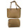 Current handbag set, beige