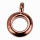 25 rings with pendant eyelet, rose gold2
