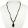 Hematite necklace with pendant