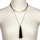 Necklace, red-gold