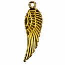 25 Pendant / Charms wings, gold