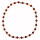 Necklace carnelian/freshwaterd pearl - only 2pcs left!