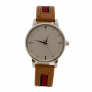 Ladies watch, brown, no battery check!