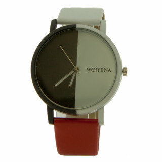 Silicon watch, 4,7 x 25cm, red, no battery check!