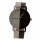 Extravagante Armbanduhr, Schwarz-Weiß, ohne Batteriecheck!