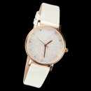 Ladies watch, white, no battery check!