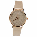 Ladies watch, apricot, no battery check!