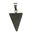 Pendant triangle, indian agate