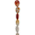 Strang roter Achat, Flügel 18x13mm
