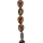 strand indian agate, wings 18x13mm