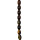 strand tiger eye, olive 12x8mm