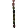 strand indian agate, olive 12x8mm