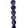 strand lapis lazuli, heart, 20mm