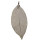 Pendant leaf large, natural/copper, silver