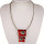 Fashionable necklace, multicoloured