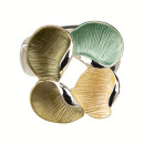 Fashionable stretch ring, multicoloured