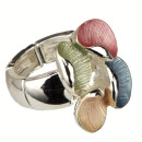 Fashionable stretch ring, multicoloured