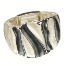 Fashionable stretch ring, multicoloured