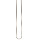 Schlangenkette flach, Edelstahl, 1,6mm, 60cm