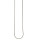 Schlangenkette flach, Edelstahl, schwarz 2,1mm, 50cm