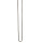 Anchor necklace stainless steel, 58cm, 3mm