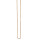 Schlangenkette Metall, 45cm, Rosegold