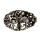 Special price: stainless steel biker ring, lily